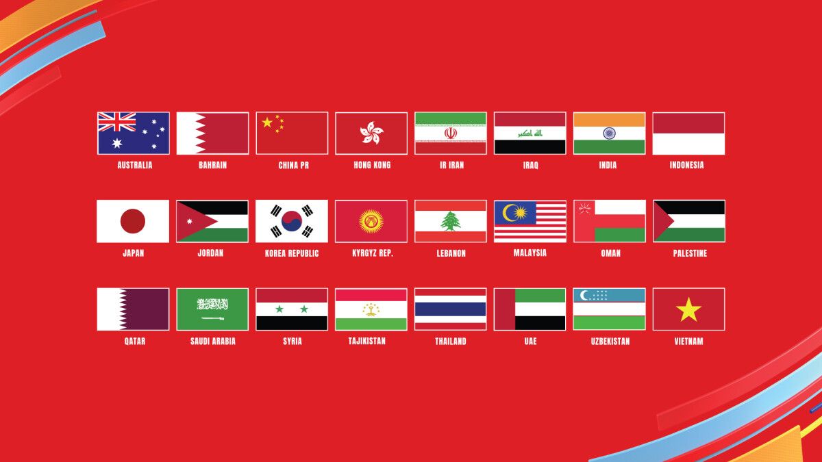 AFC chốt nguyên tắc bốc thăm VCK Asian Cup 2023