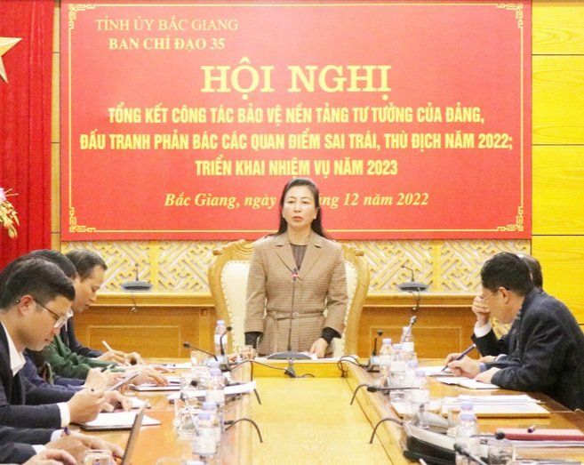 Bắc Giang: Nâng cao nhận thức, tăng cường lan tỏa thông tin tích cực, góp phần bảo vệ nền tảng tư tưởng của Đảng