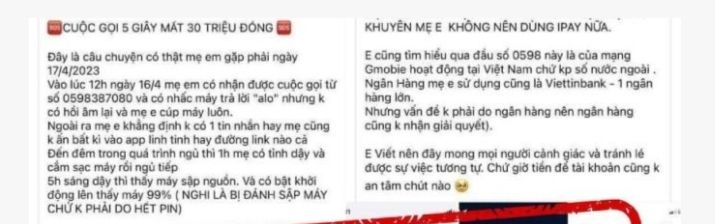 “Nghe máy từ đầu số lạ sẽ bị trừ tiền” là tin giả