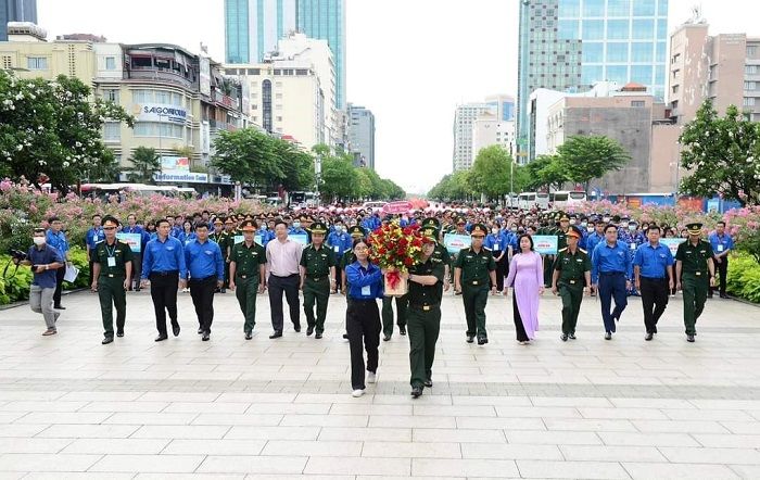 600 trại sinh tham gia Hội trại “Tuổi trẻ giữ biển” năm 2023