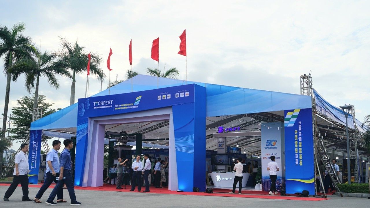 VNPT đồng hành cùng Techfest vùng Đồng bằng Sông Hồng 2023