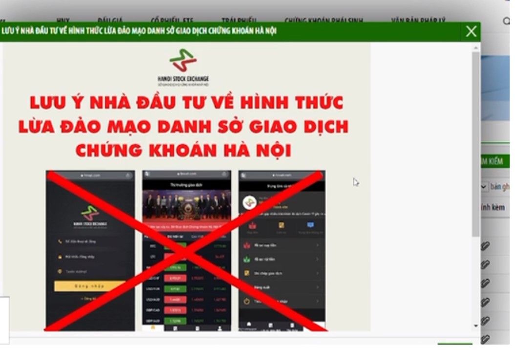 Cảnh giác với app lừa đảo đầu tư chứng khoán