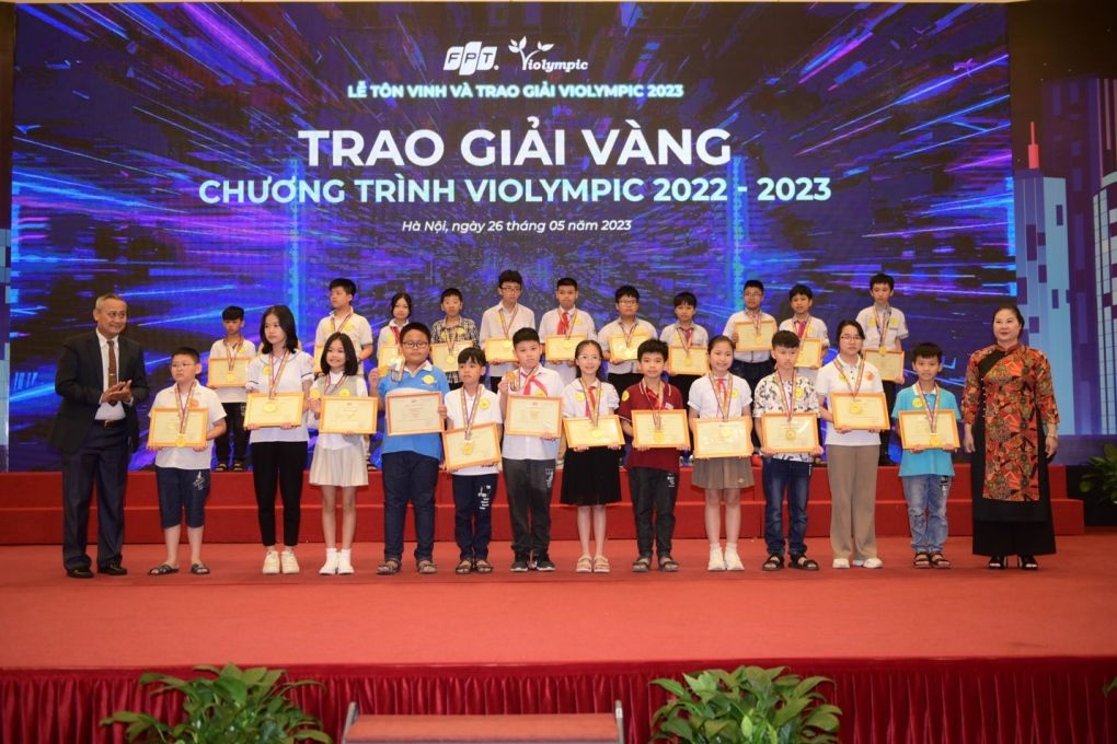 Vinh danh hơn 21.000 học sinh đạt giải Violympic toàn quốc