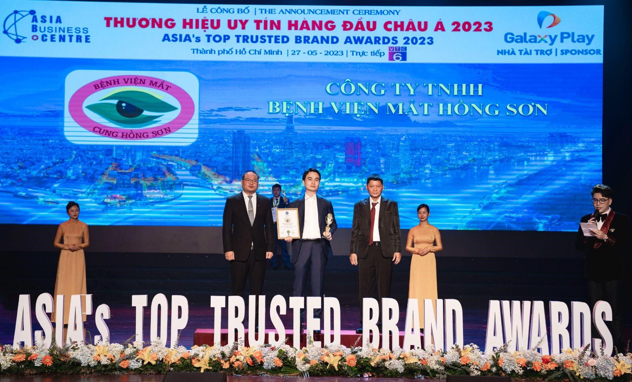 Bệnh viện Mắt Hồng Sơn - Top 10 thương hiệu uy tín hàng đầu Châu Á