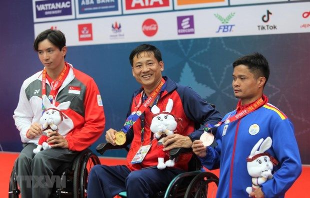 ASEAN Para Games 12: Việt Nam tiếp tục giữ vị trí thứ  3