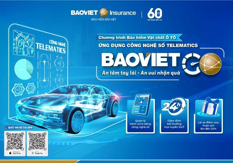 BAOVIET GO ra mắt bảo hiểm xe ôtô ứng dụng công nghệ số