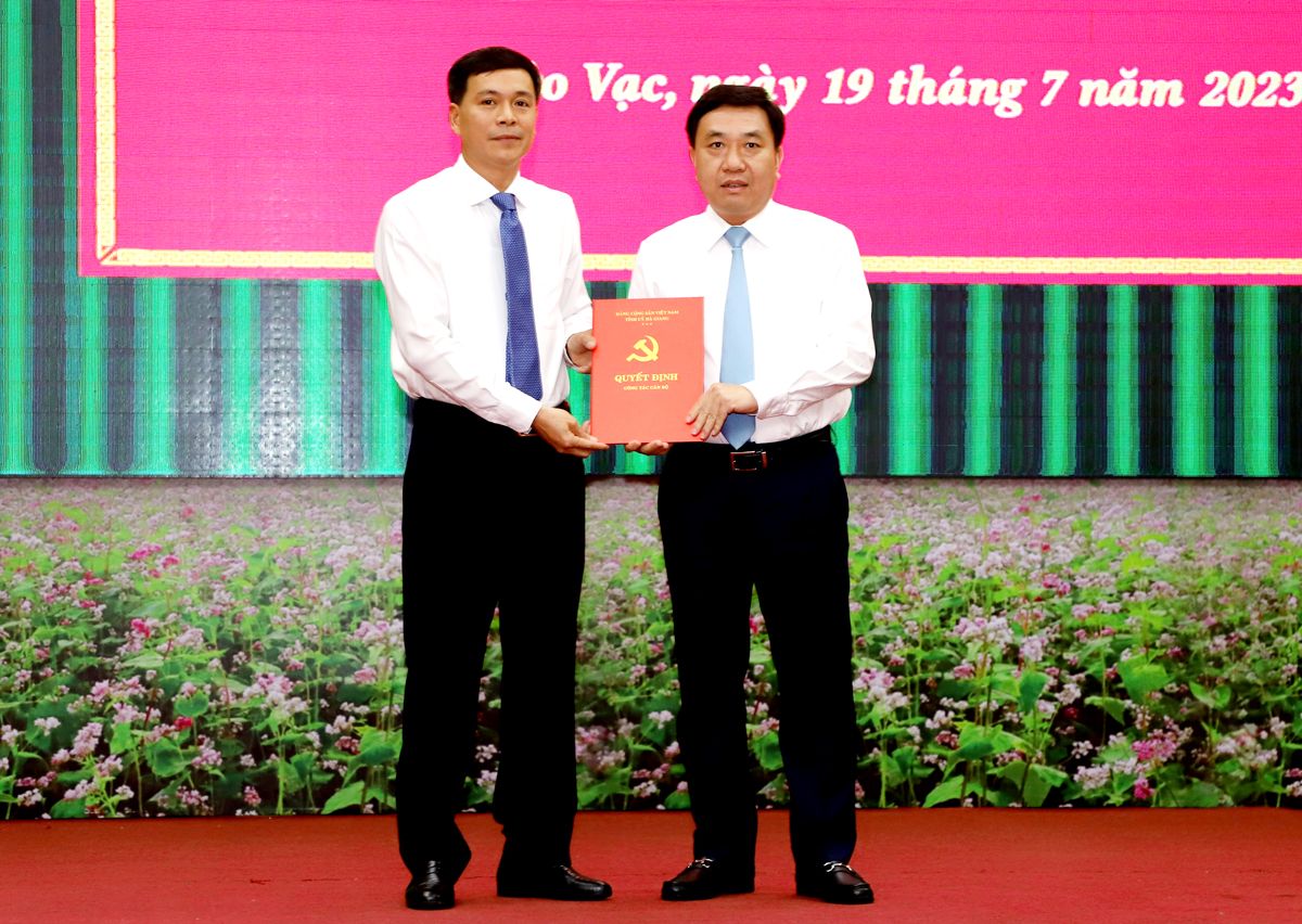 Mèo Vạc có tân Bí thư Huyện ủy