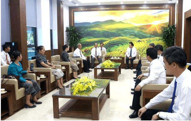 Yên Bái: Bí thư Tỉnh ủy tiếp đoàn công tác của tỉnh Xay Nha Bu Ly