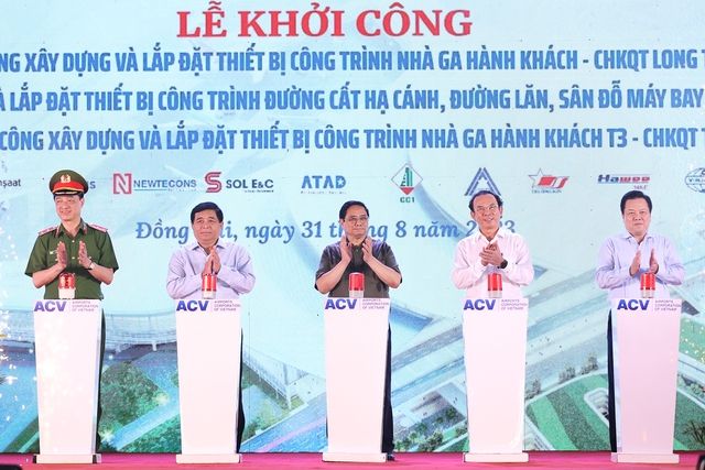 Thủ tướng dự Lễ khởi công đồng loạt 3 gói thầu quan trọng 