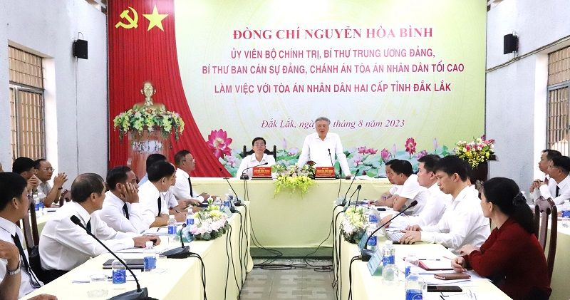 Tiếp tục đẩy nhanh tiến độ giải quyết các loại án