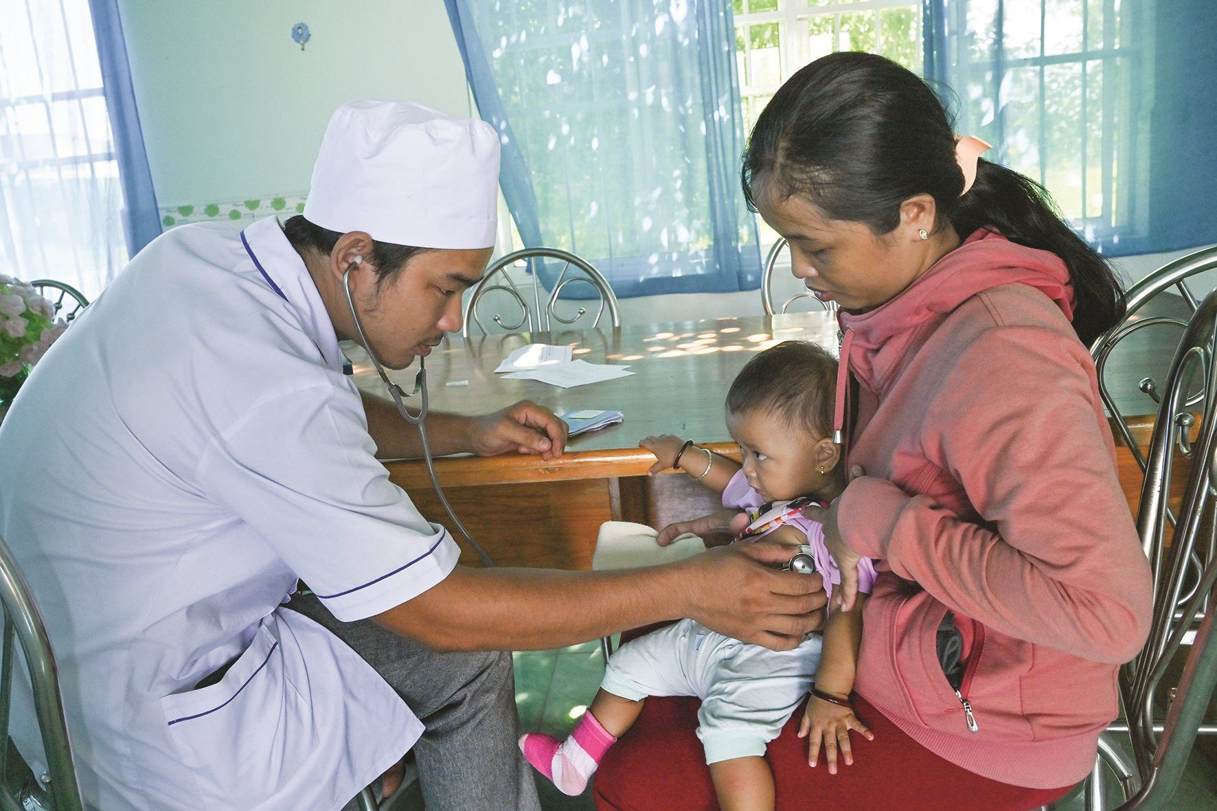 Mức hỗ trợ thực hiện dịch vụ chăm sóc sức khỏe bà mẹ, trẻ em vùng DTTS&MN