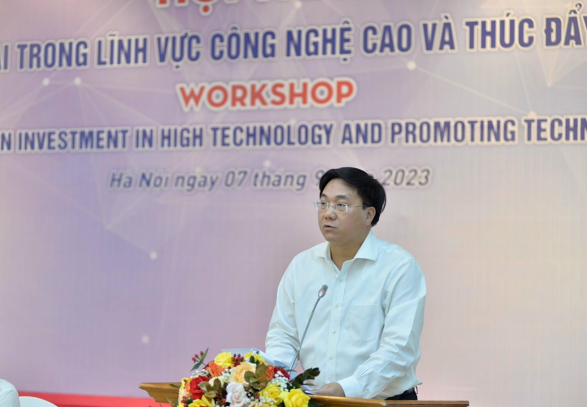 Đẩy mạnh thu hút đầu tư nước ngoài và thúc đẩy chuyển giao công nghệ