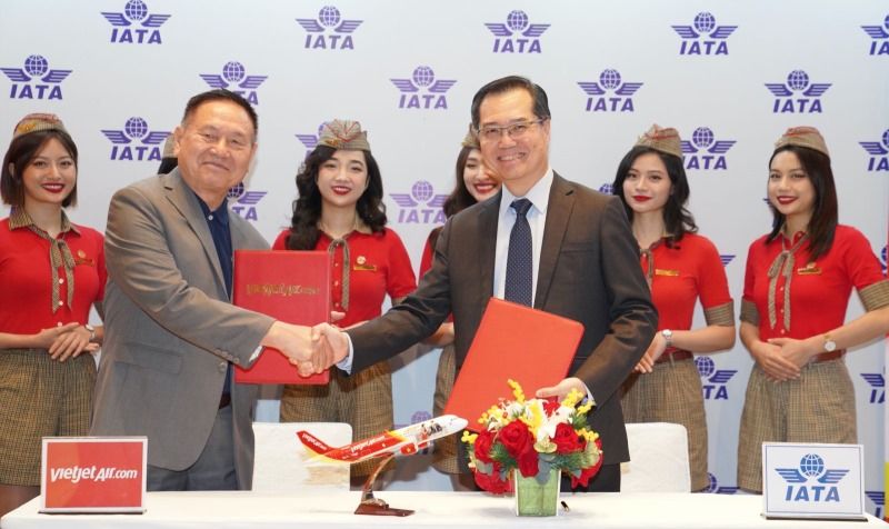 Học viện Hàng không Vietjet tham gia mạng lưới đào tạo quốc tế của IATA