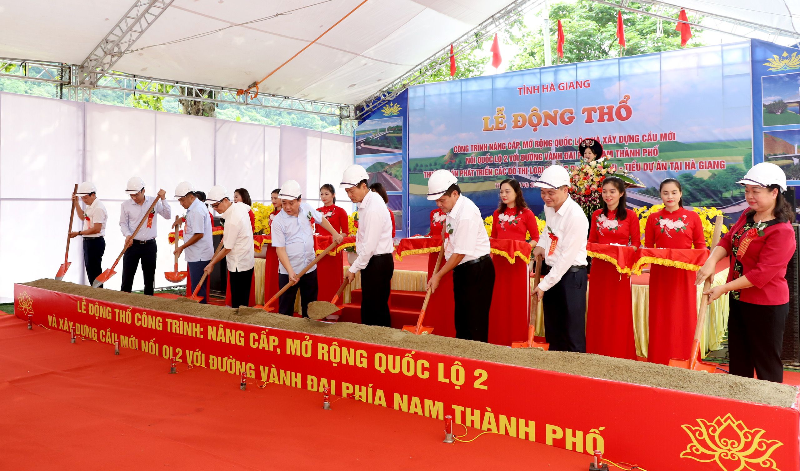 Mở rộng tuyến giao thông huyết mạch tại cửa ngõ thành phố Hà Giang