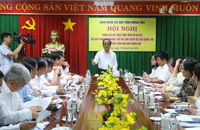 BHXH Đồng Nai quyết tâm thực hiện thành công Đề án 06 của Chính phủ