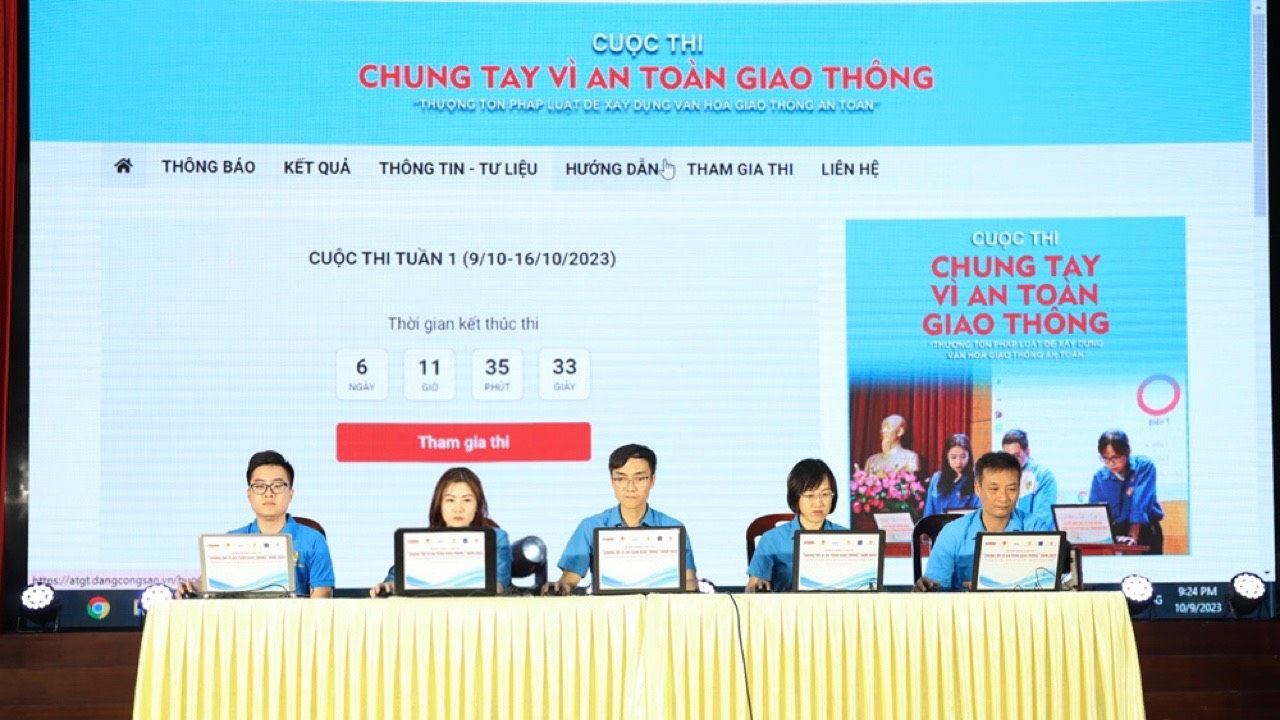 Phát động Cuộc thi “Chung tay vì an toàn giao thông” năm 2023