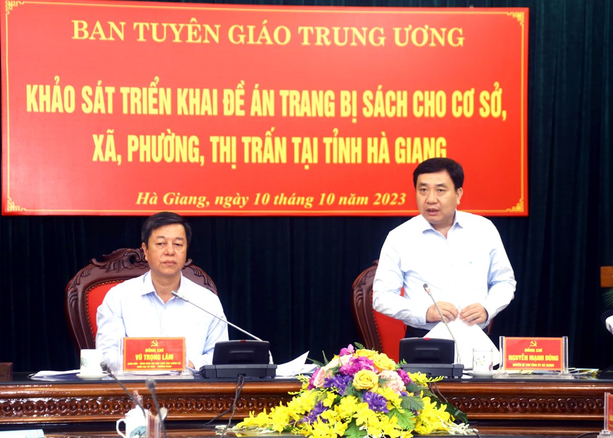 Hà Giang: Tăng cường trang bị sách cho cơ sở, xã, phường, thị trấn 