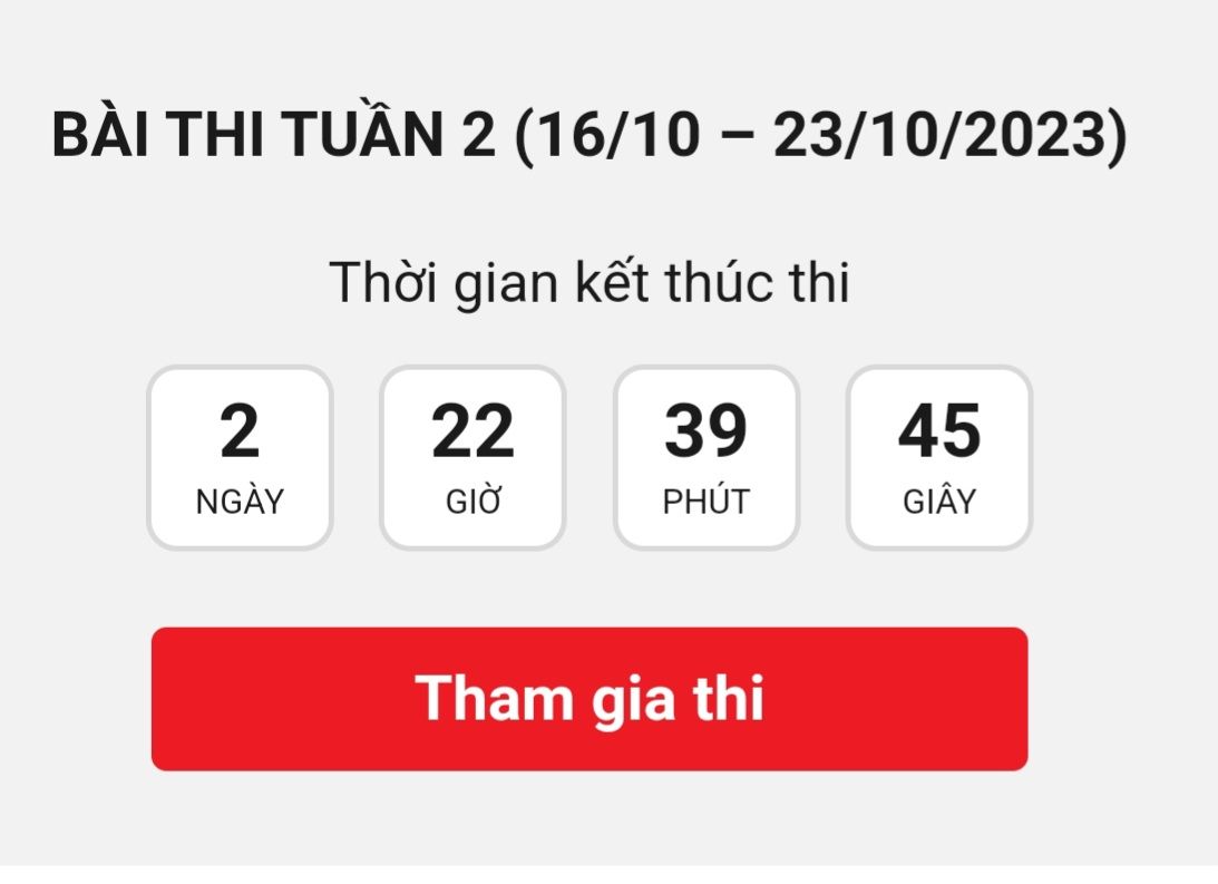 Hơn 312 nghìn lượt thi “Chung tay vì an toàn giao thông” tuần 2