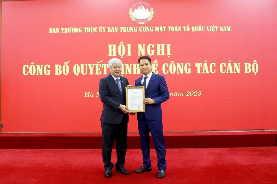 Ông Trương Thành Trung được bổ nhiệm giữ chức Tổng Biên tập Tạp chí Mặt trận