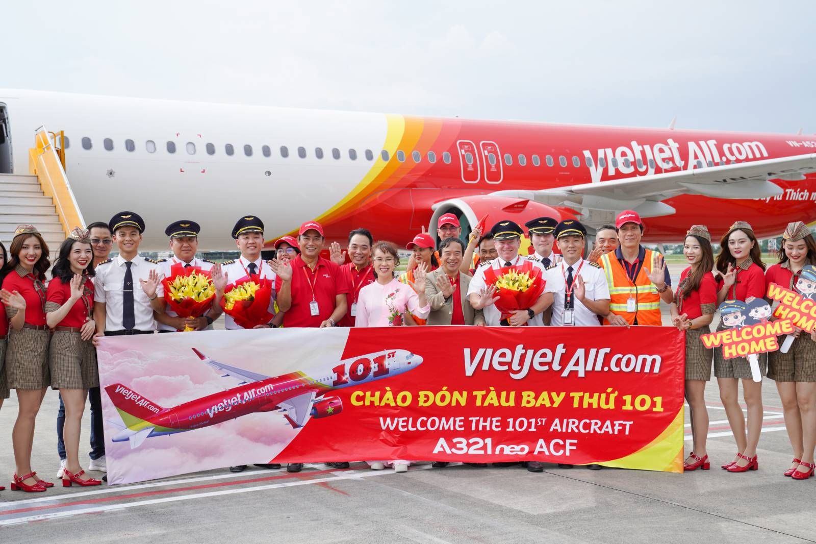 Vietjet đón tàu bay mới thứ 101