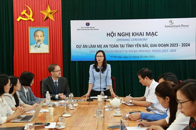 Khai mạc Dự án “Làm mẹ an toàn” tại Yên Bái