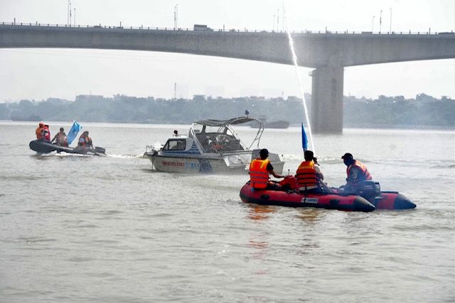 Tập huấn cứu hộ, cứu nạn cho đội ngũ tình nguyện viên đội phản ứng nhanh giao thông năm 2023