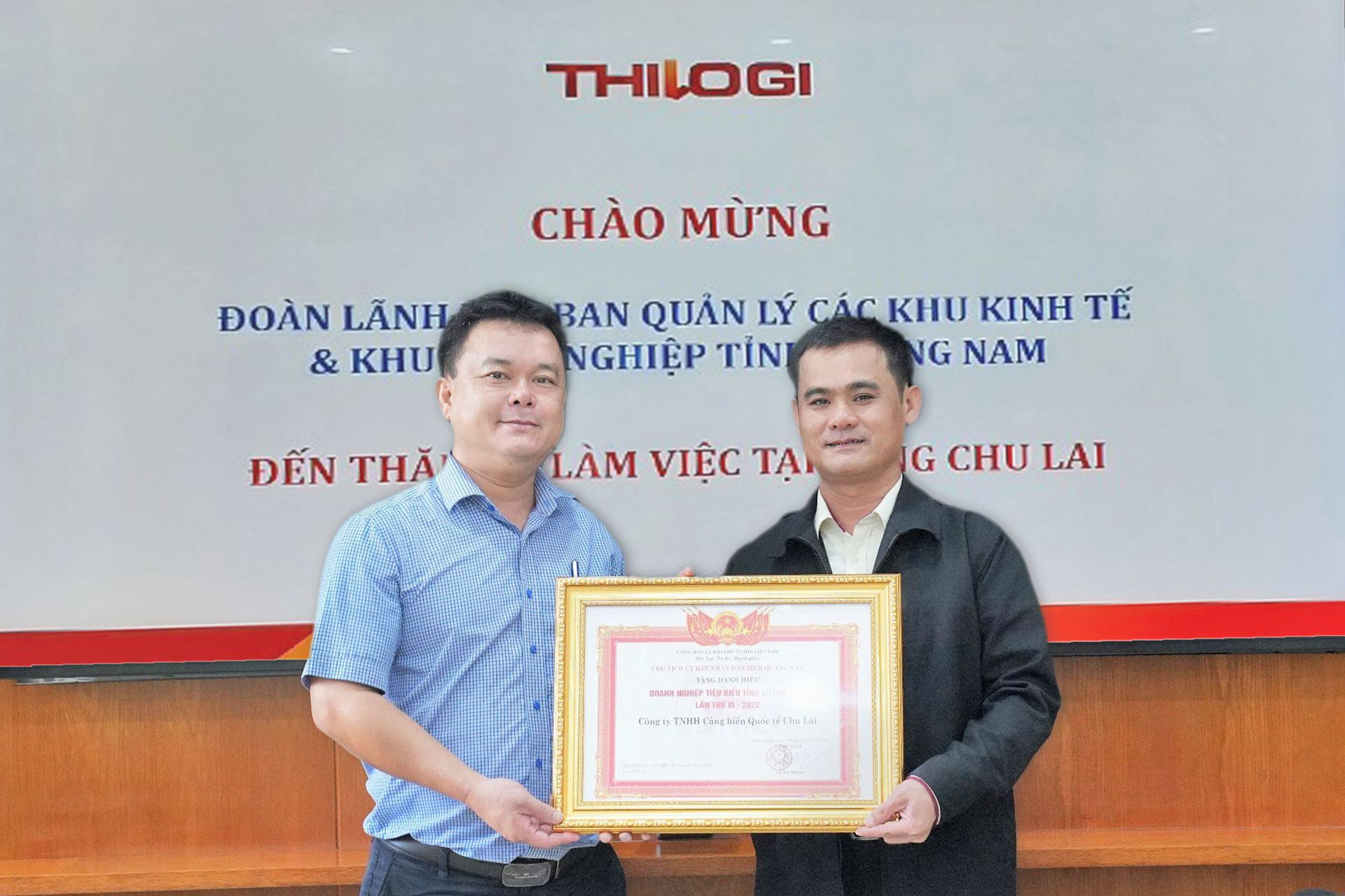 Cảng Chu Lai đạt danh hiệu Doanh nghiệp tiêu biểu tỉnh Quảng Nam lần thứ 6 năm 2022