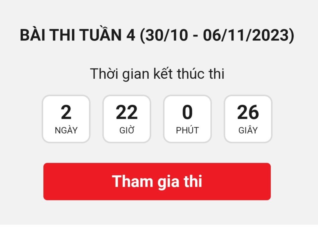 Gần 454 nghìn lượt thi “Chung tay vì an toàn giao thông” tuần 4