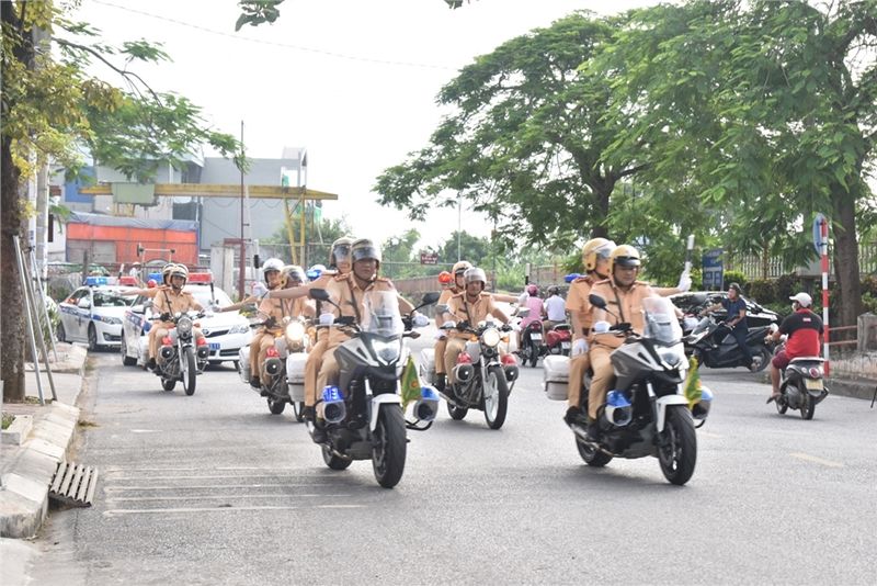 Nam Định: Công tác đảm bảo trật tự ATGT đạt được nhiều kết quả quan trọng