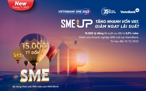 VietinBank tiếp tục giảm lãi suất cho vay doanh nghiệp vừa và nhỏ