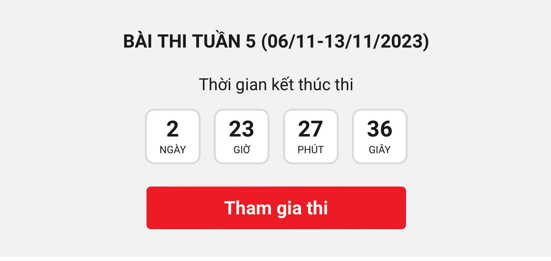 Gần 440 nghìn lượt thi “Chung tay vì an toàn giao thông” tuần 5