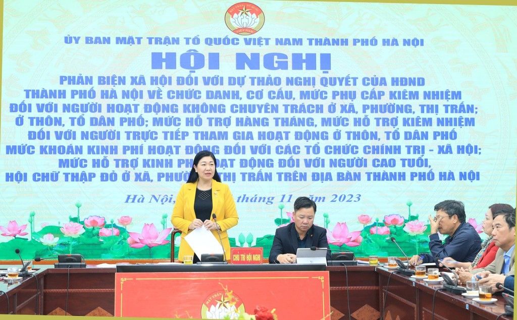 Hà Nội: Đề xuất tăng phụ cấp hằng tháng đối với cán bộ cơ sở