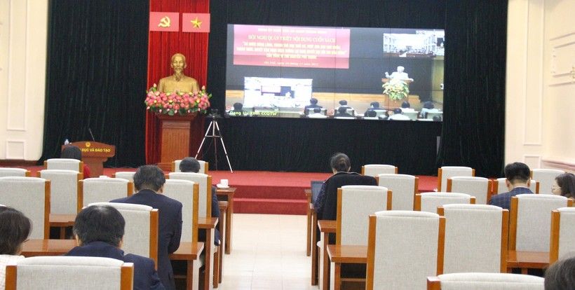 Đảng ủy Bộ GD&ĐT quán triệt nội dung cuốn sách của Tổng Bí thư Nguyễn Phú Trọng