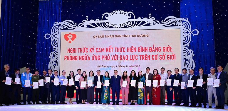 Hải Dương: Chung tay xây dựng môi trường bình đẳng cho phụ nữ và trẻ em