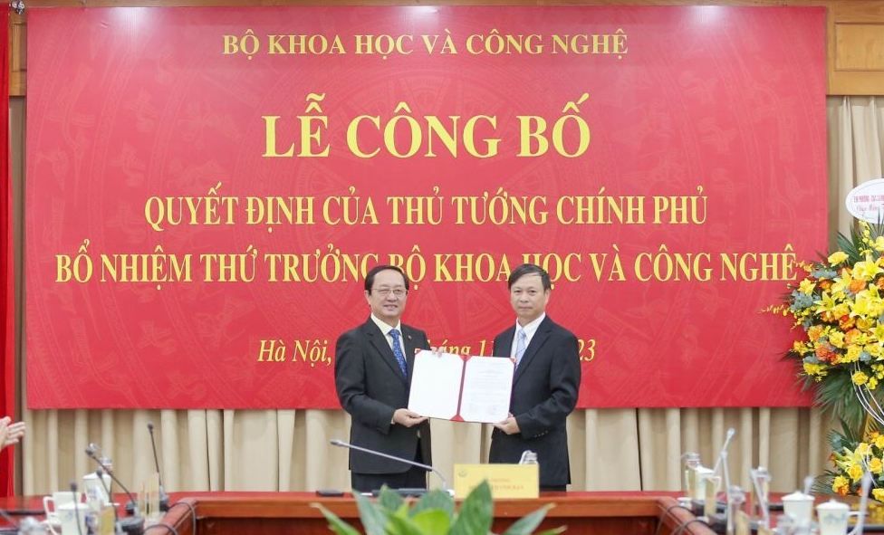 Bộ Khoa học và Công nghệ có tân Thứ trưởng