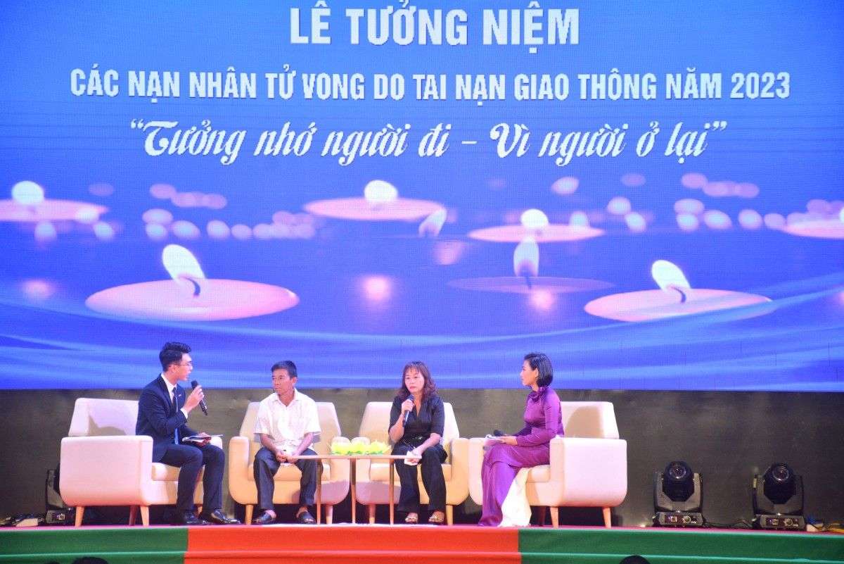 Long An: Lễ tưởng niệm các nạn nhân tử vong do tai nạn giao thông năm 2023