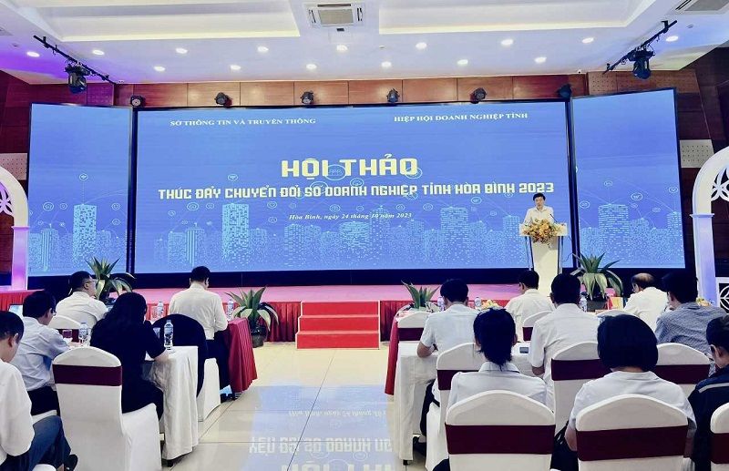 Thúc đẩy chuyển đổi số doanh nghiệp tỉnh Hòa Bình năm 2023