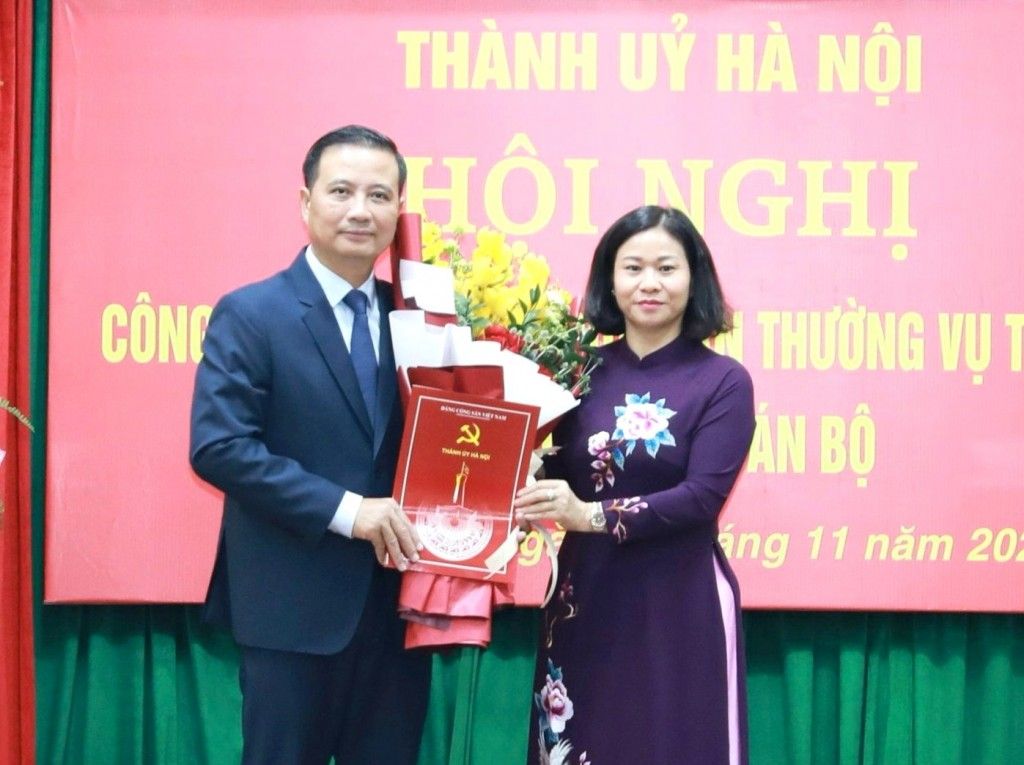 Hà Nội: Đồng chí Nguyễn Xuân Linh giữ chức Bí thư Quận ủy Hoàng Mai