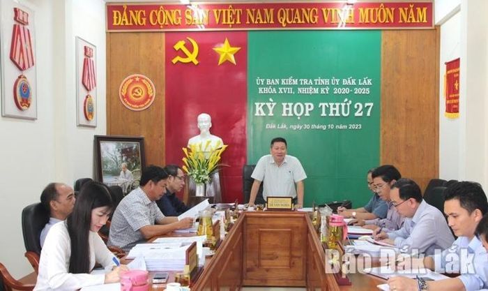  Tỉnh ủy Đắk Lắk kỷ luật hàng loạt cán bộ