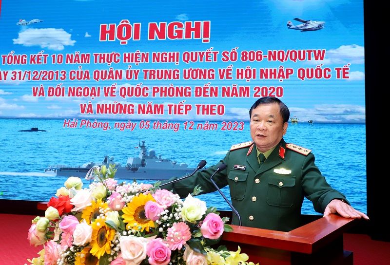 Nâng cao chất lượng công tác hội nhập quốc tế và đối ngoại quốc phòng trên hướng biển