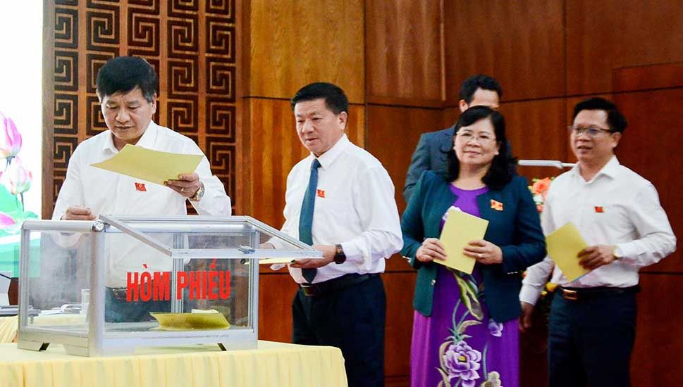 Điện Biên: Lấy phiếu tín nhiệm đối với 29 vị trí chức vụ do HĐND tỉnh bầu