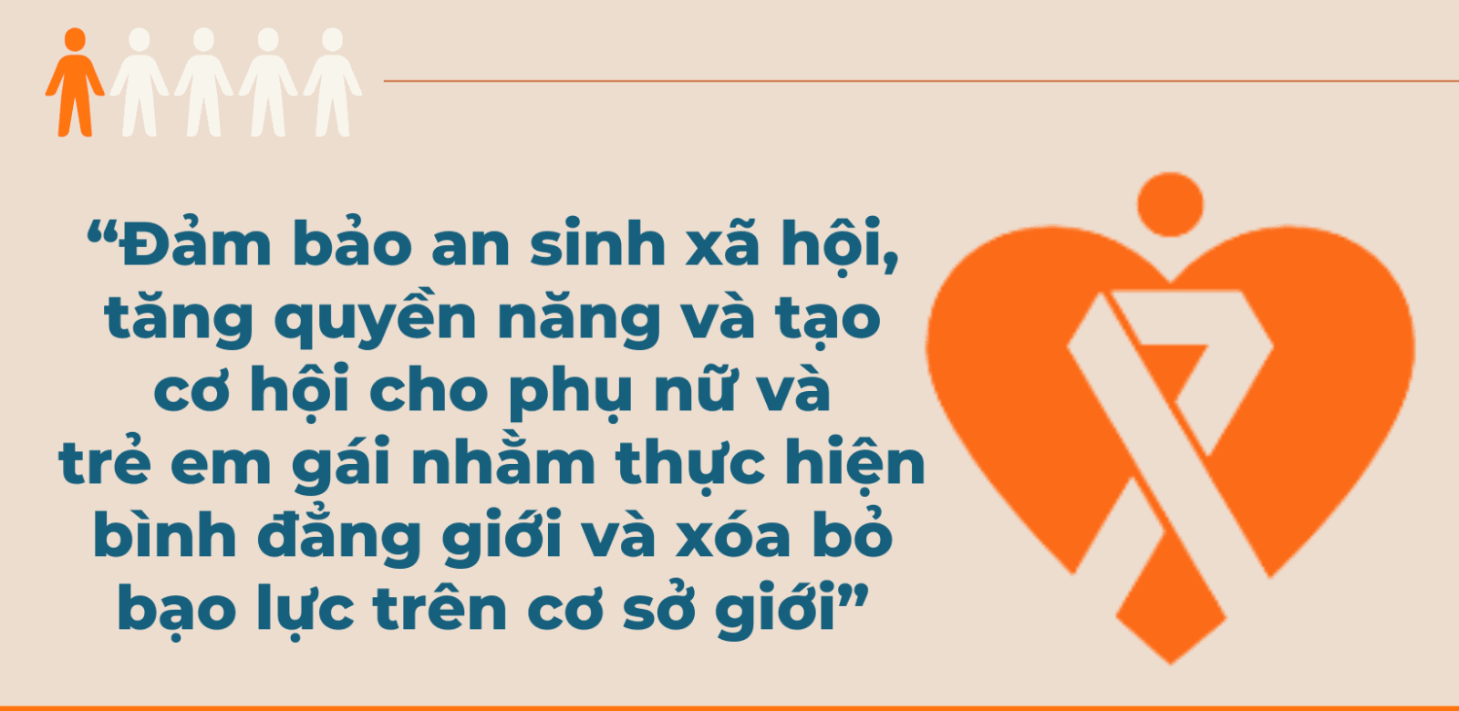 Tăng quyền năng cho phụ nữ và trẻ em gái, thúc đẩy bình đẳng giới