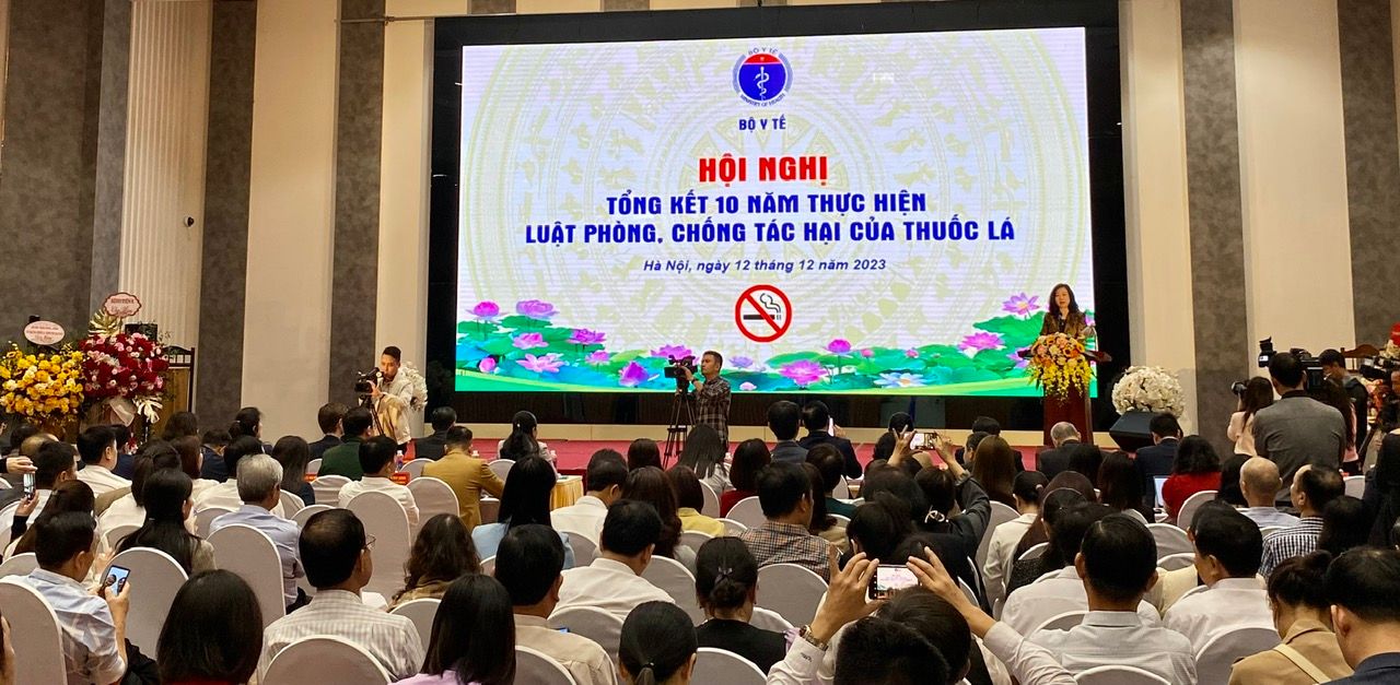 Mỗi năm, Việt Nam có ít nhất 40.000 ca tử vong do các bệnh liên quan đến thuốc lá