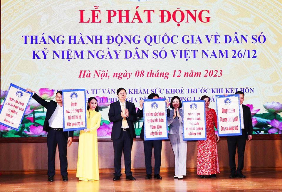 Hà Nội: Phát động tháng hành động quốc gia về dân số