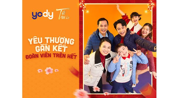 YODY cùng khách hàng trải nghiệm mùa "Tết Vô Lo" 