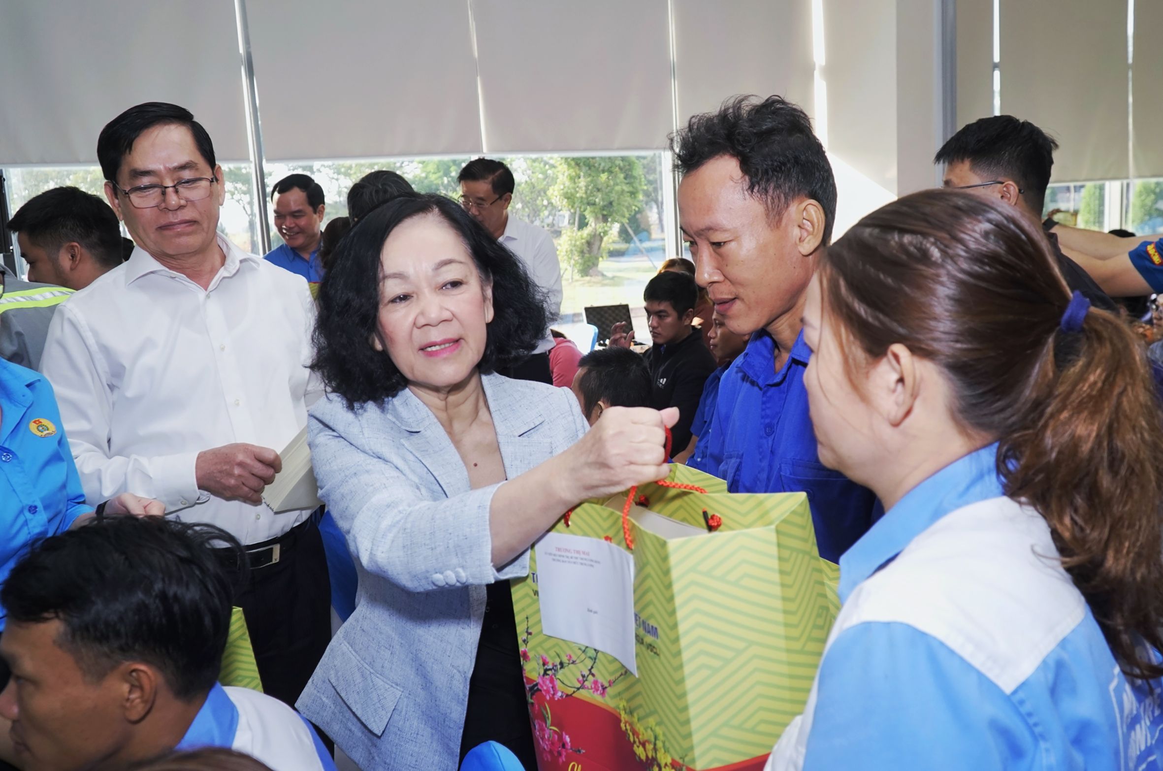 Thường trực Ban Bí thư thăm, tặng quà Tết tại Bà Rịa - Vũng Tàu