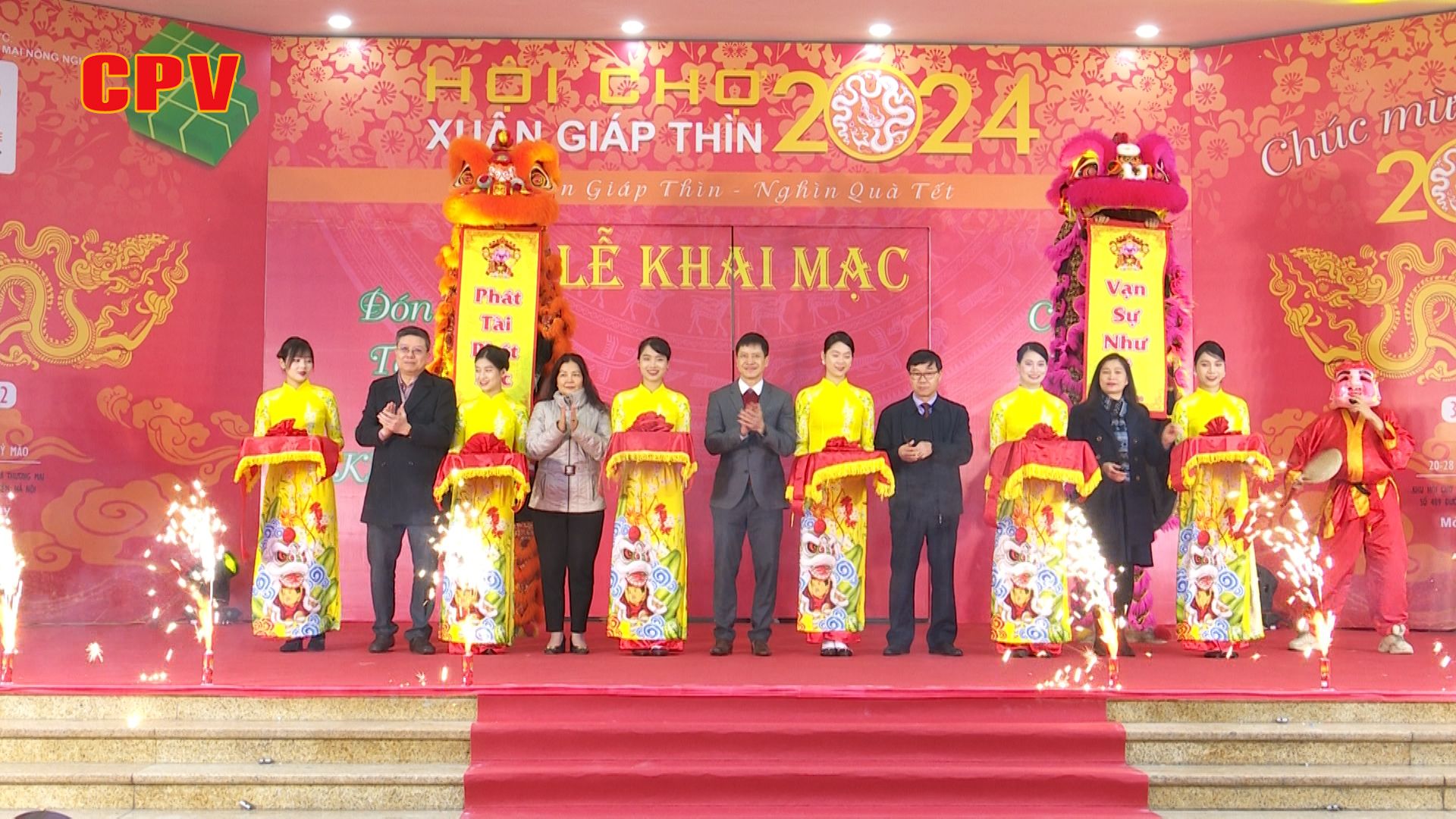 Khai mạc Hội chợ Xuân Giáp Thìn 2024