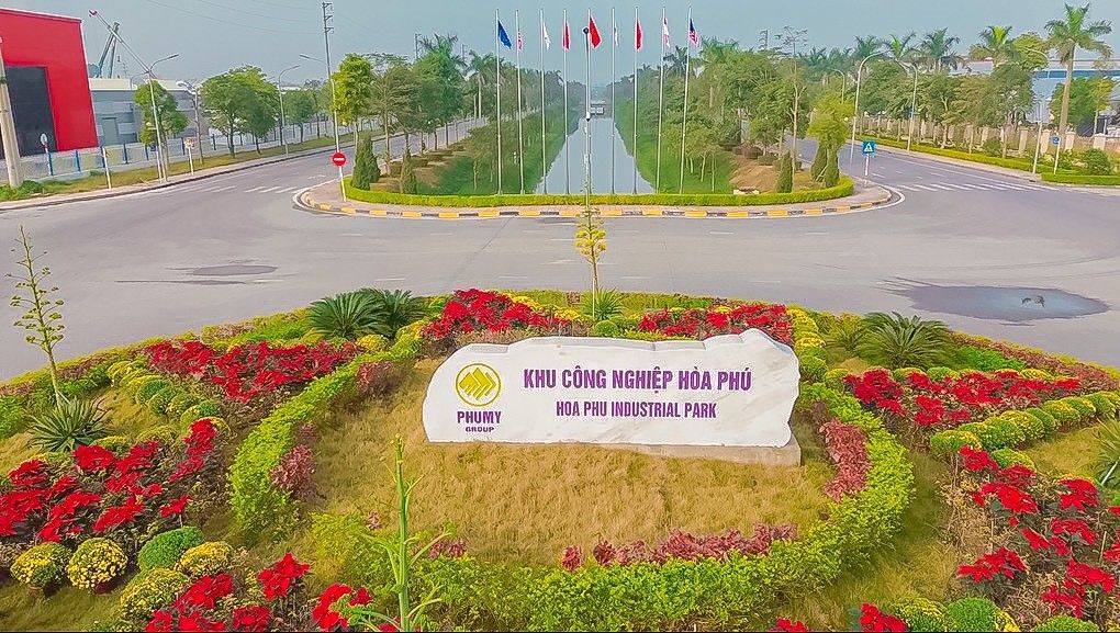 Khu công nghiệp Hòa Phú (Bắc Giang) tạo sức hút lớn với các nhà đầu tư