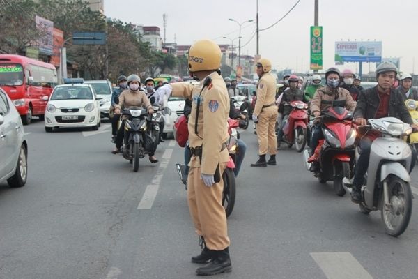 Triển khai các hoạt động bảo đảm trật tự an toàn giao thông dịp tết Nguyên đán