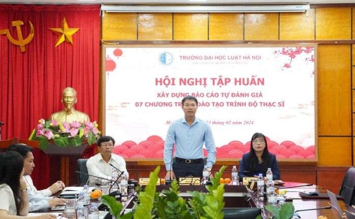 Tập huấn xây dựng Báo cáo Tự đánh giá 07 chương trình đào tạo trình độ thạc sĩ